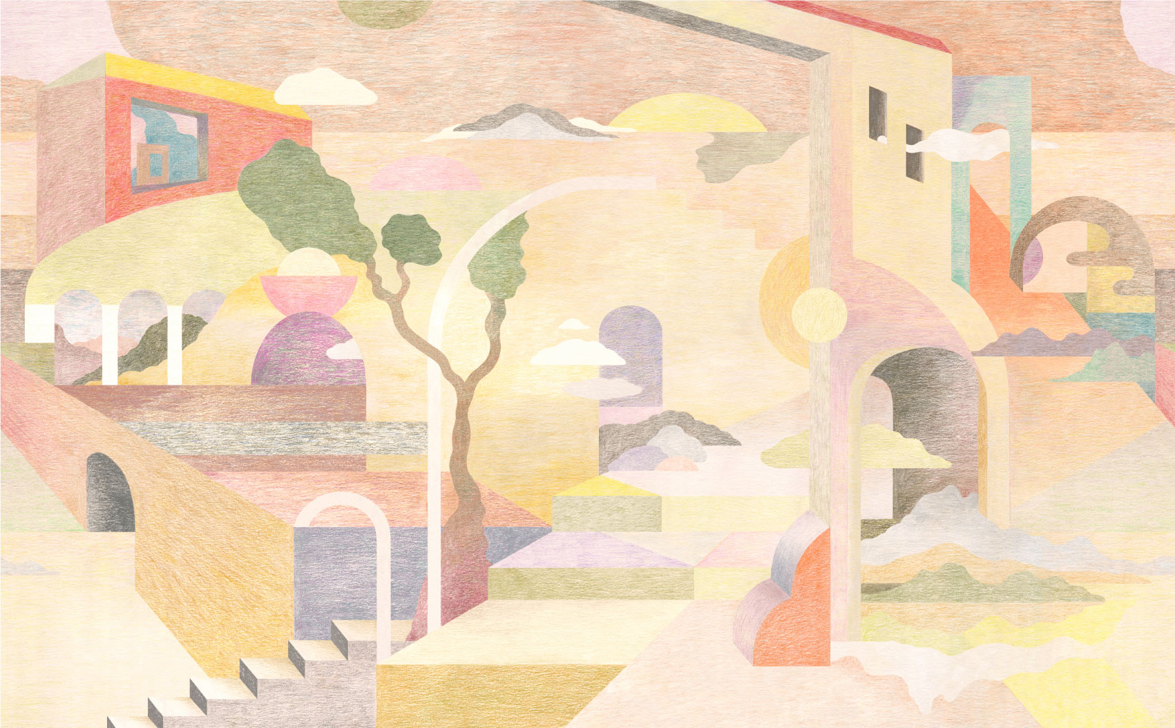 Anne Suze dream city wallpaper Anne Suze dream city wallpaper