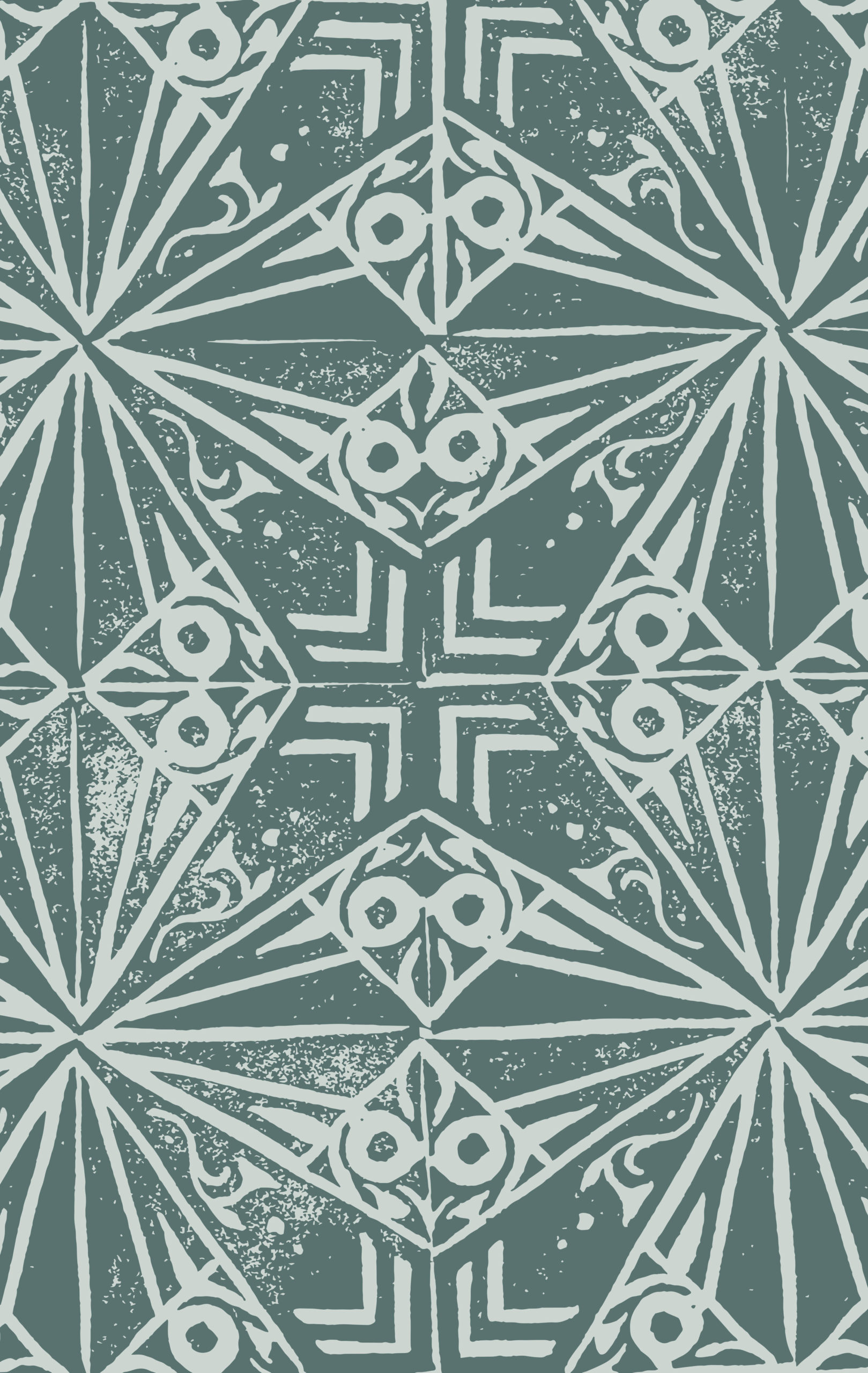 N°605 : Wallpaper - Emerald Art Deco-zoom