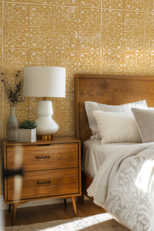 N°604 : Wallpaper - Arabesque Botanique_chambre