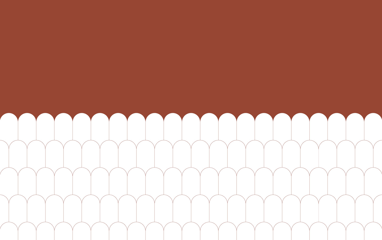 Nº609 : Papel pintado - Elegante patrón de escamas de terracota