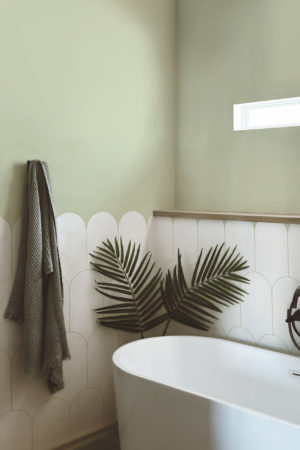 Nº609 : Papier Peint - Écailles Élégantes vert motif