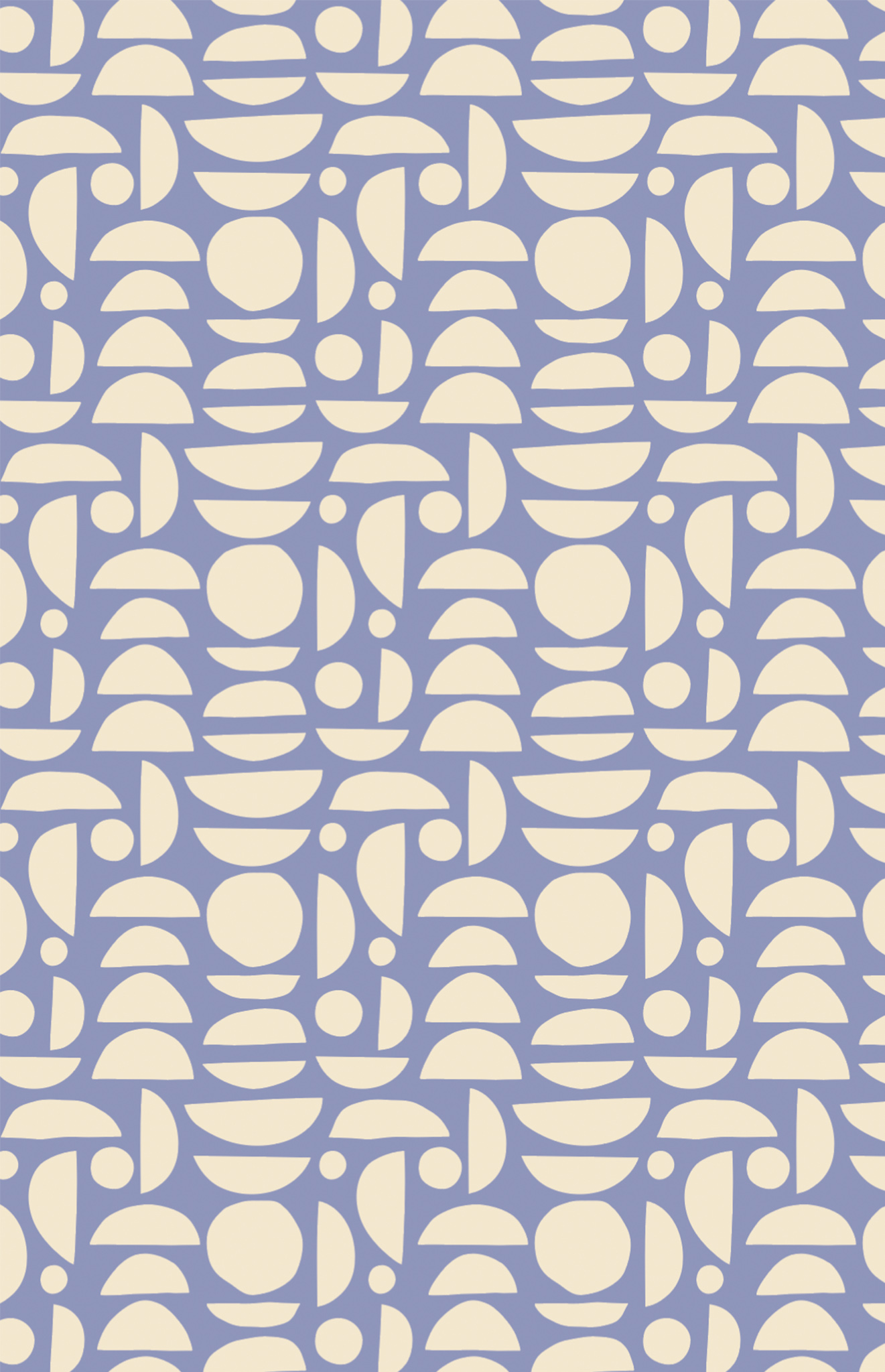 N°623 : Rythmes Africains - bleu - motif .