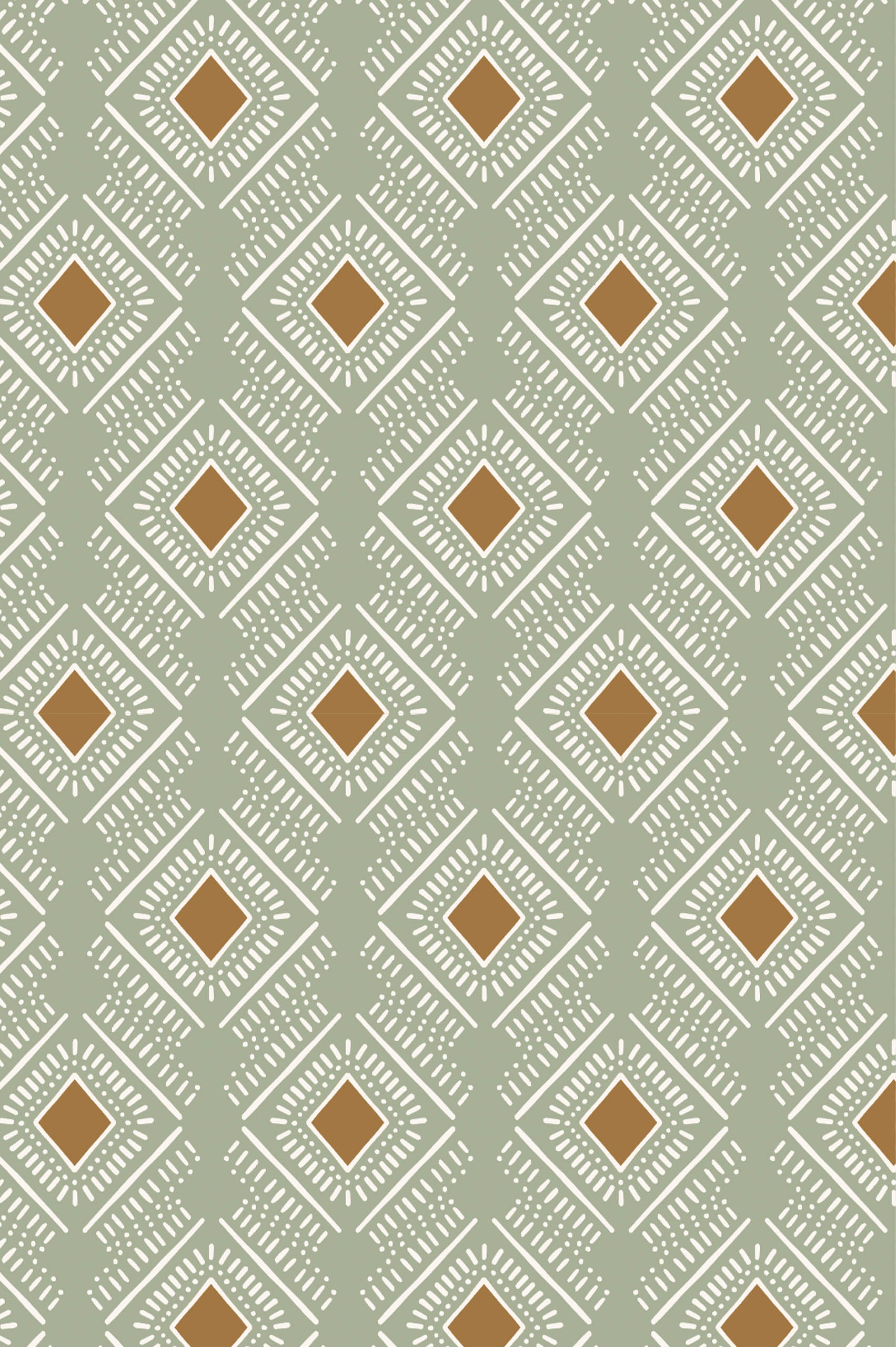 Nº620 : Élégance Ethnique - vert - motif. vert motif N°620 : Élégance Ethnique - vert - motif.