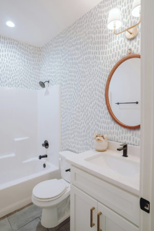 N°639 : Grain Sauvage - bleu - salle de bain.