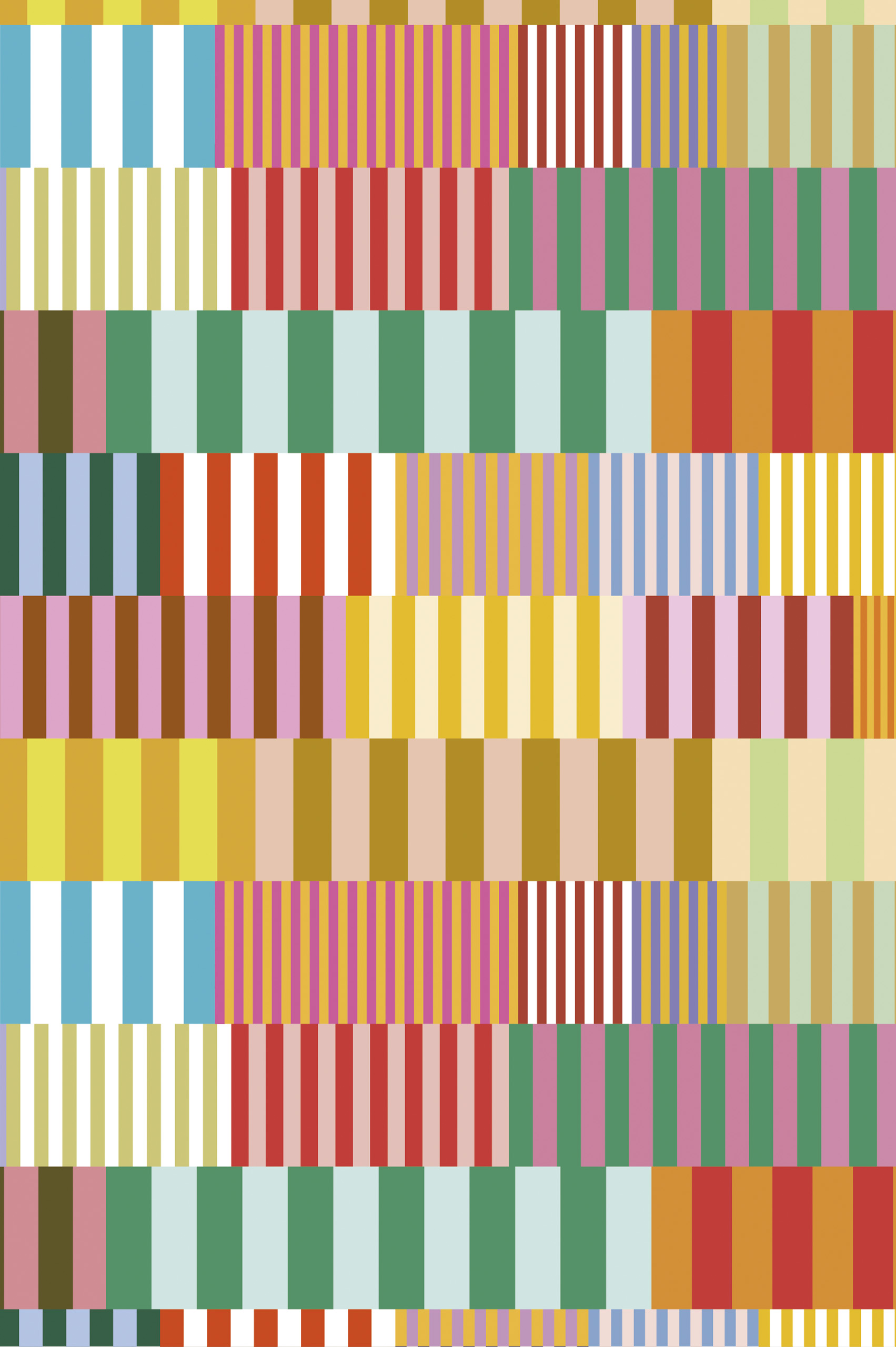 Nº646 : Ritmo cromático - multicolor - patrón. N°646 : Ritmo cromático - multicolor - patrón.