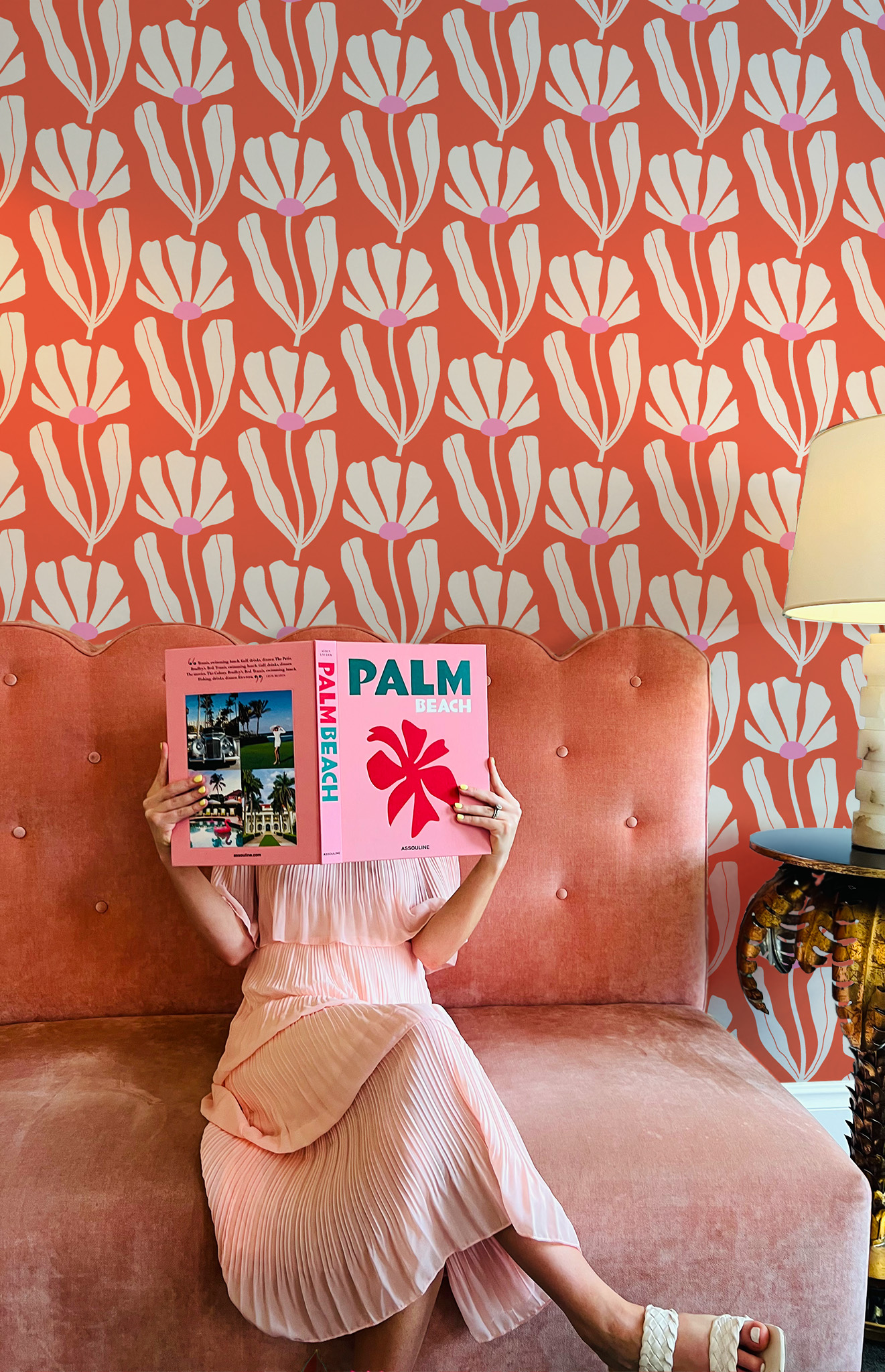 N°634 : Bloom Retro - red - living room