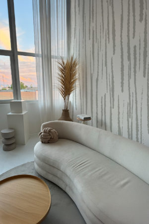 N°634 :  Tracé Sauvage  - gris -salon