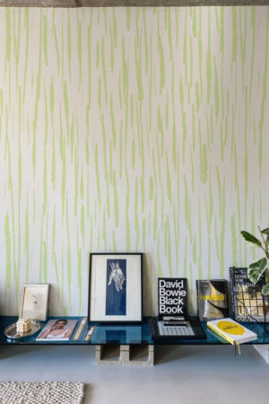 N°634 : Wild Drawing - green - living room