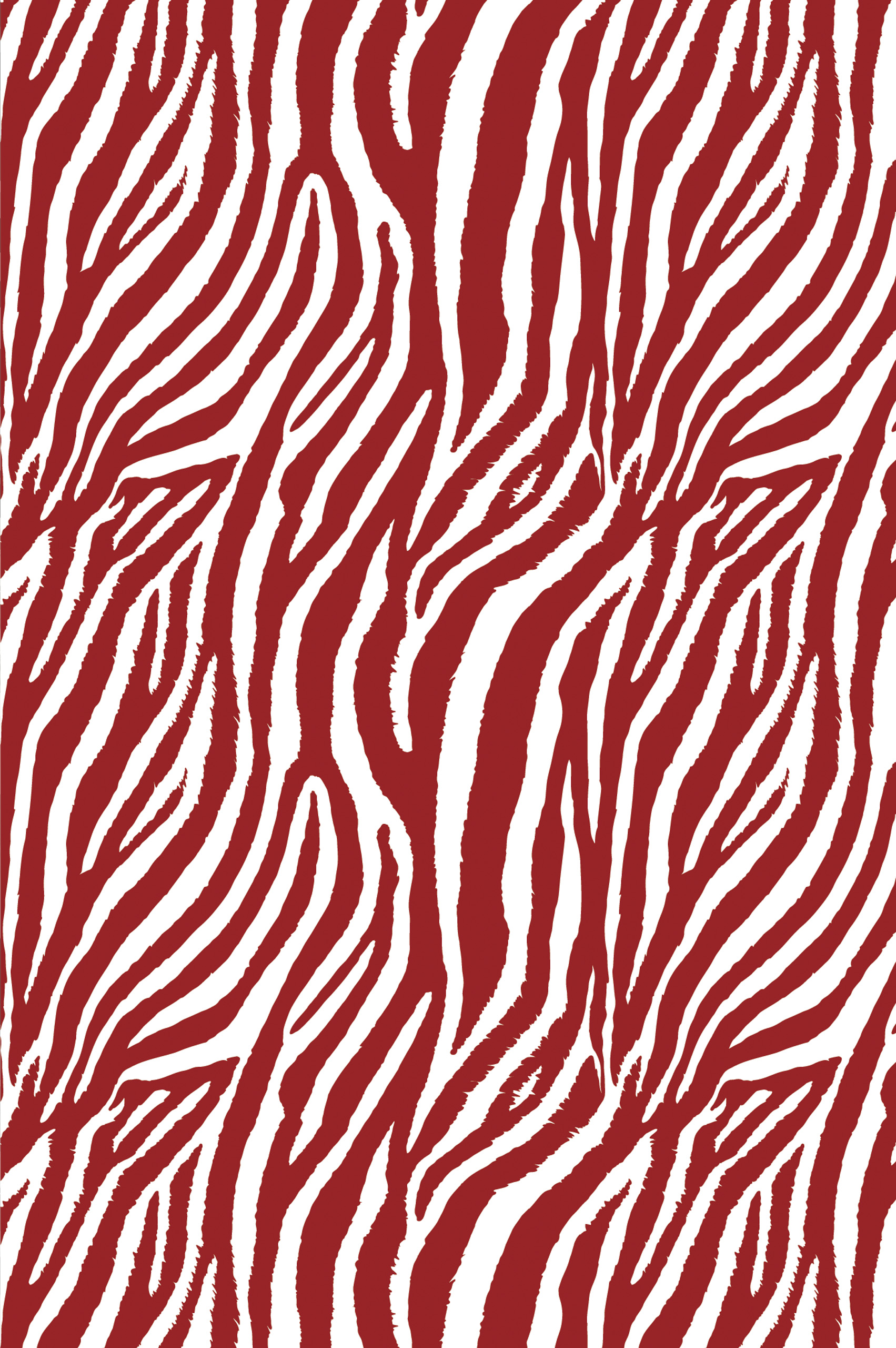 N°645 : Safari - red - pattern.