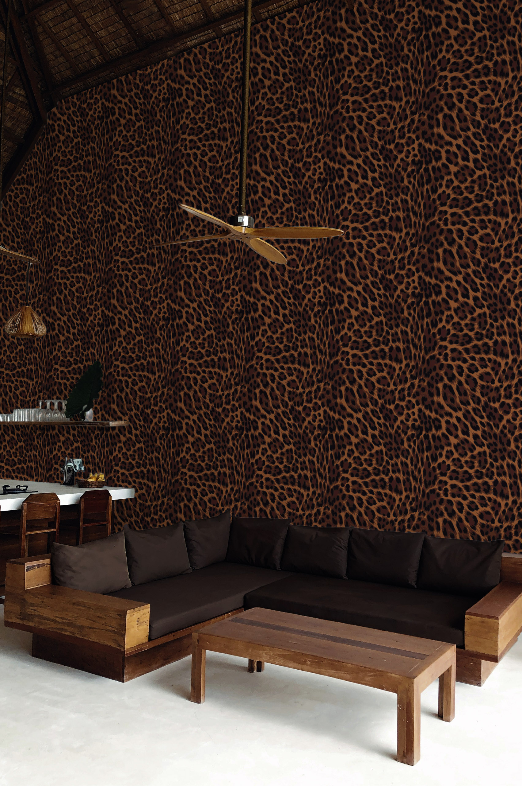 Nº647 : Wild Instinct - terracotta - salonn N°647 : Wild Instinct - terracotta - salonn