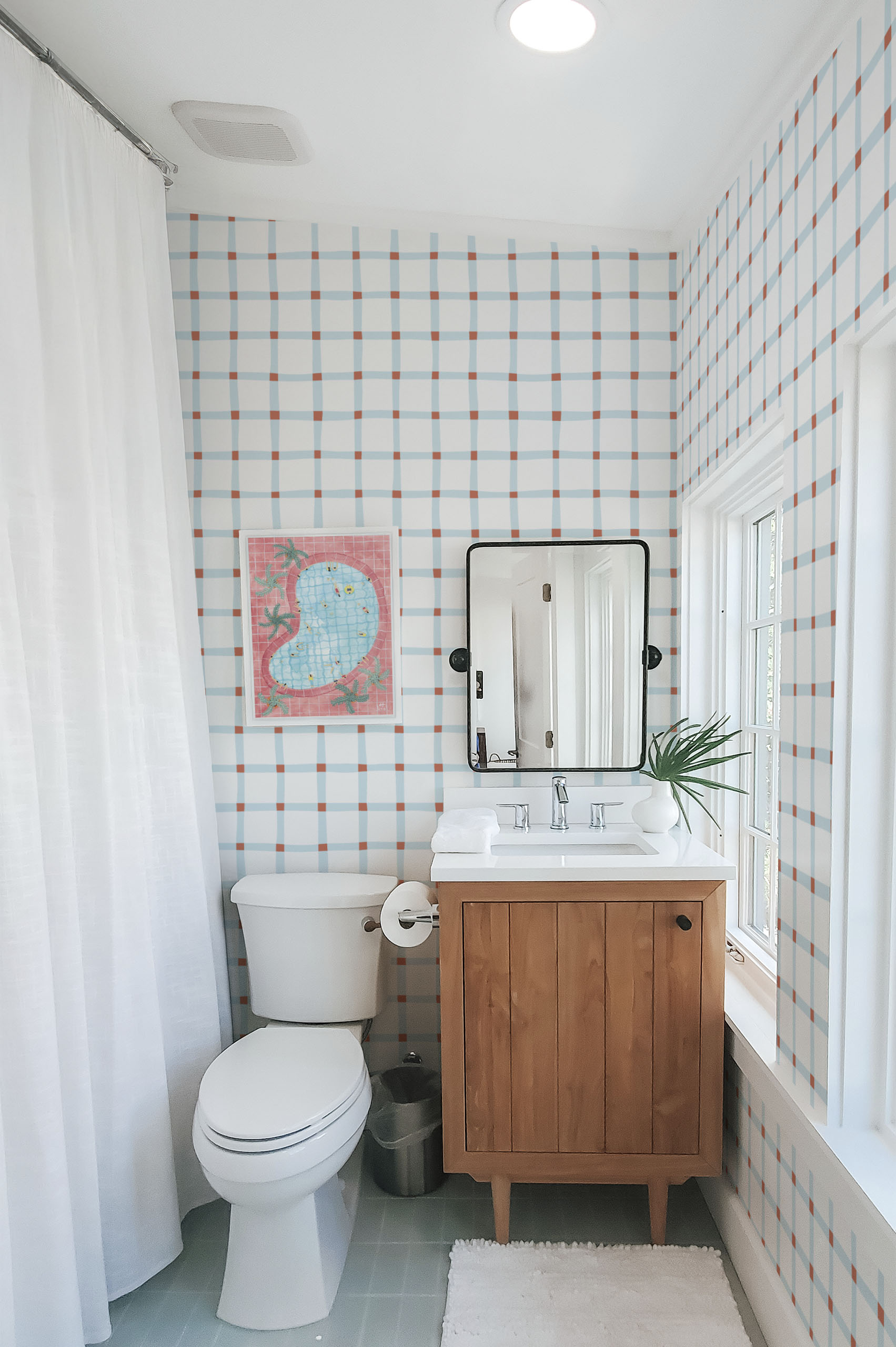 N°649 : Pop Patchwork - blue - bathroom