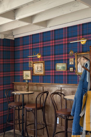 N°655 : Heritage Tartan - red - public spaces.