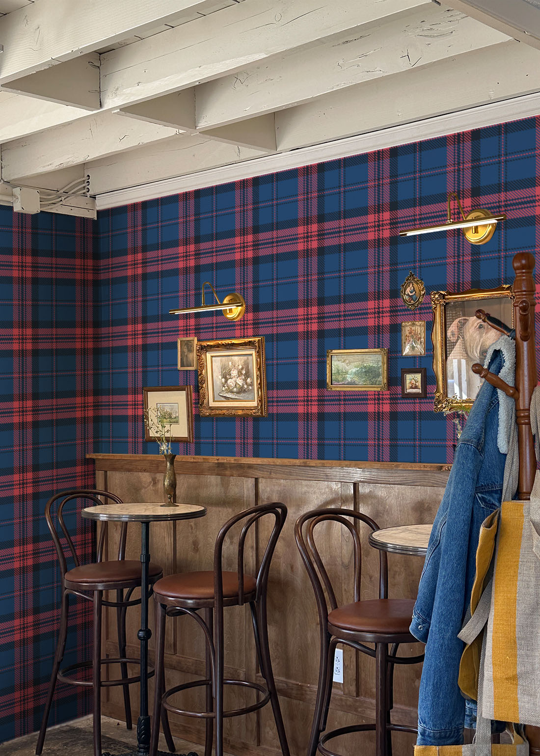 N°655 : Heritage Tartan - red - public spaces.