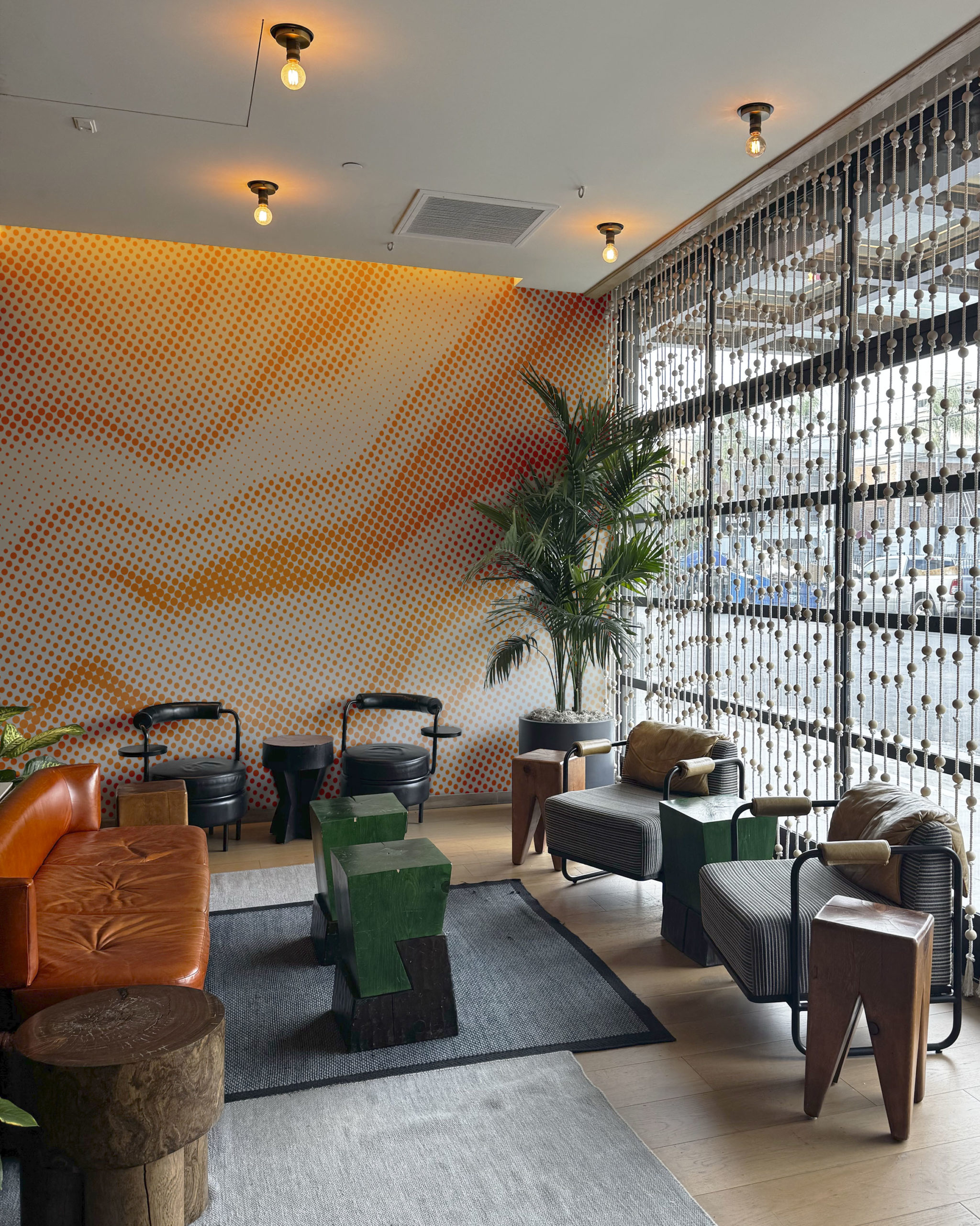 N°656 : Ondes Subtiles - orange - public spaces.