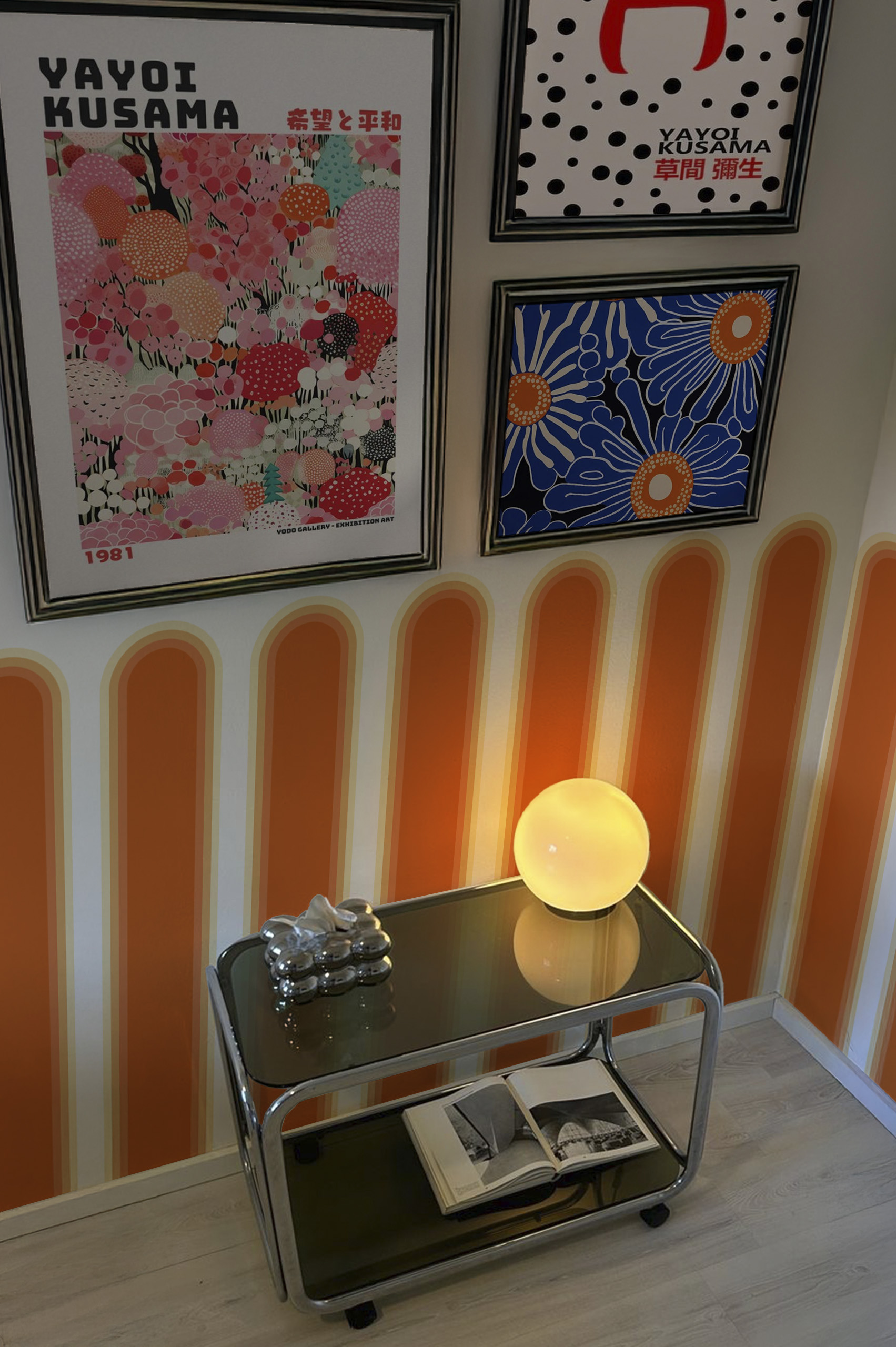 N658 Living Room Orange