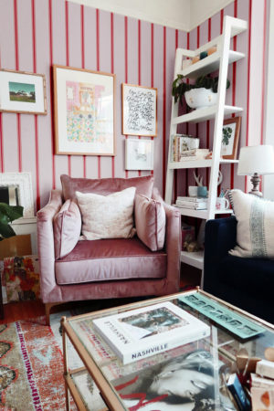 Living room pink n667 wallpaper