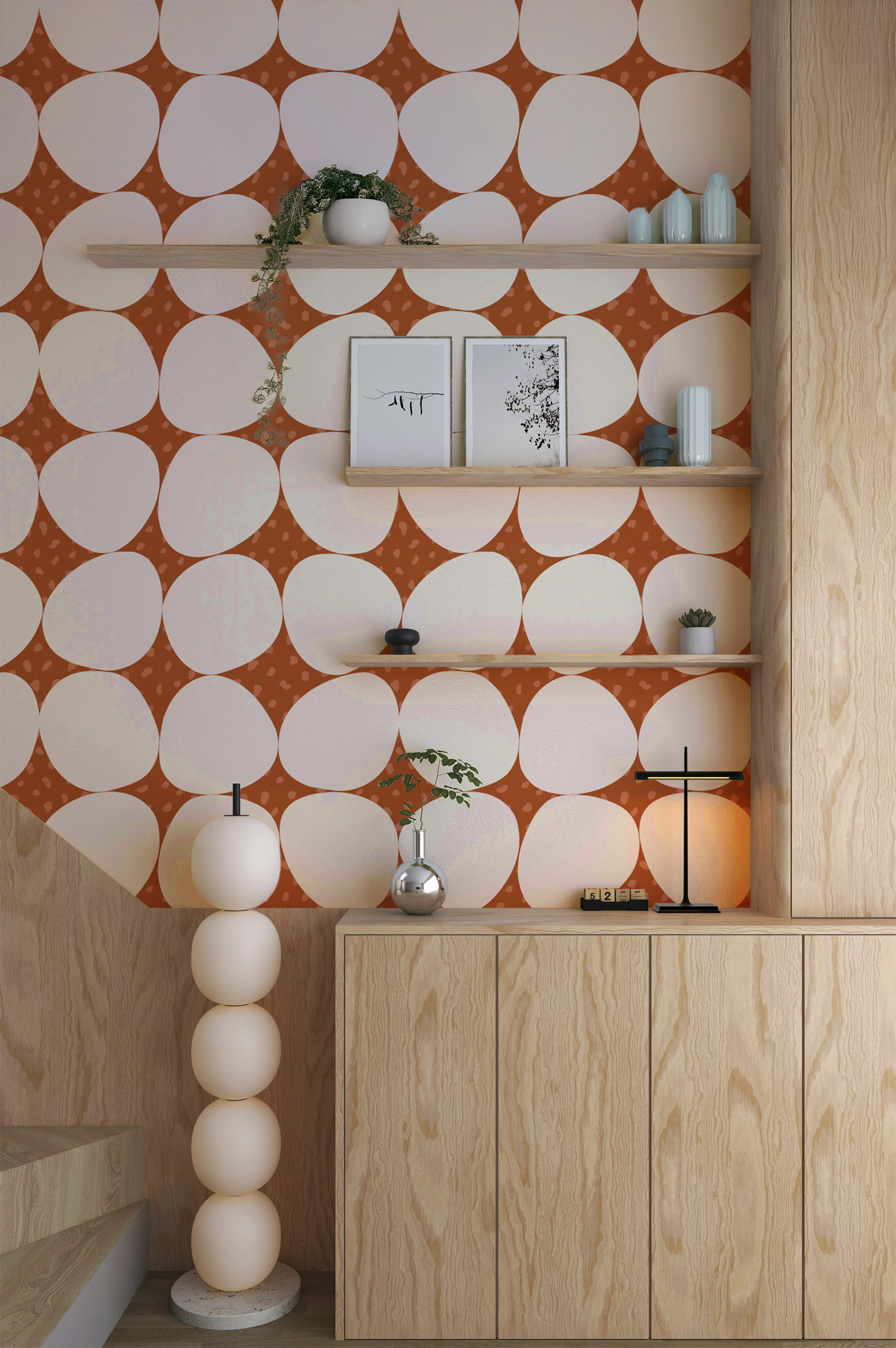 n677 terracotta escalier