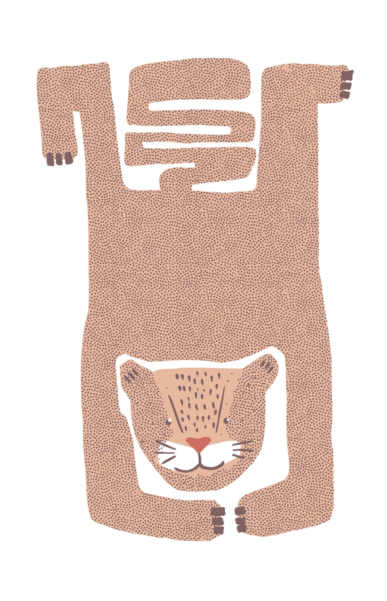 Brown Cheetah Pattern