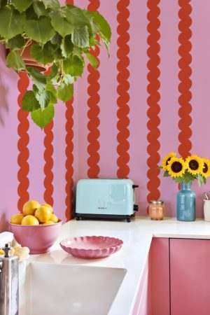 NΒ°736 : Papier Peint - Tresses Gourmandes CamaΓ―eu