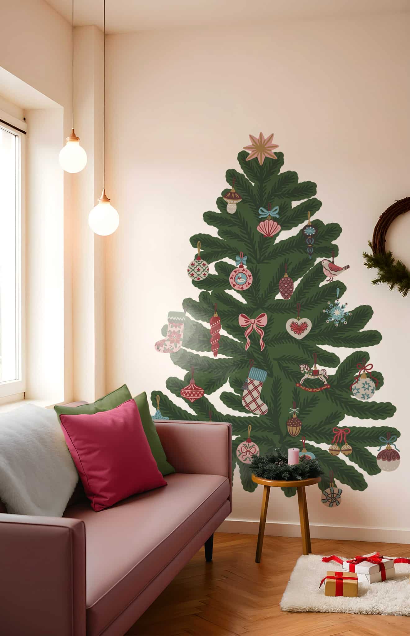 Christmas tree 1 living room 2