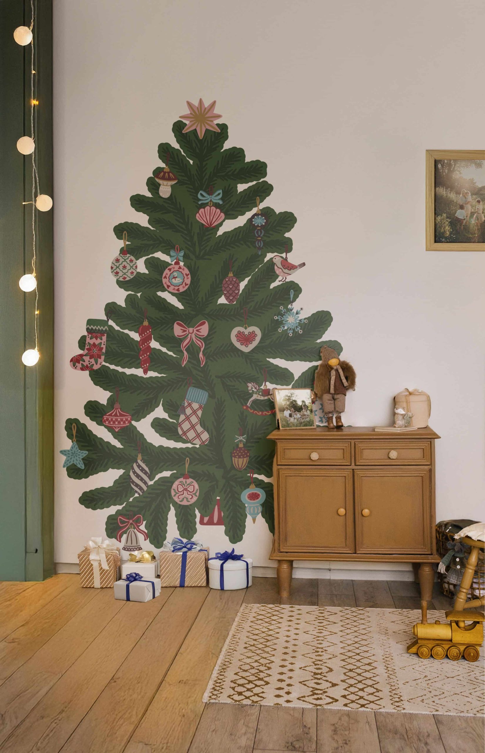 christmas tree 1 living room HD