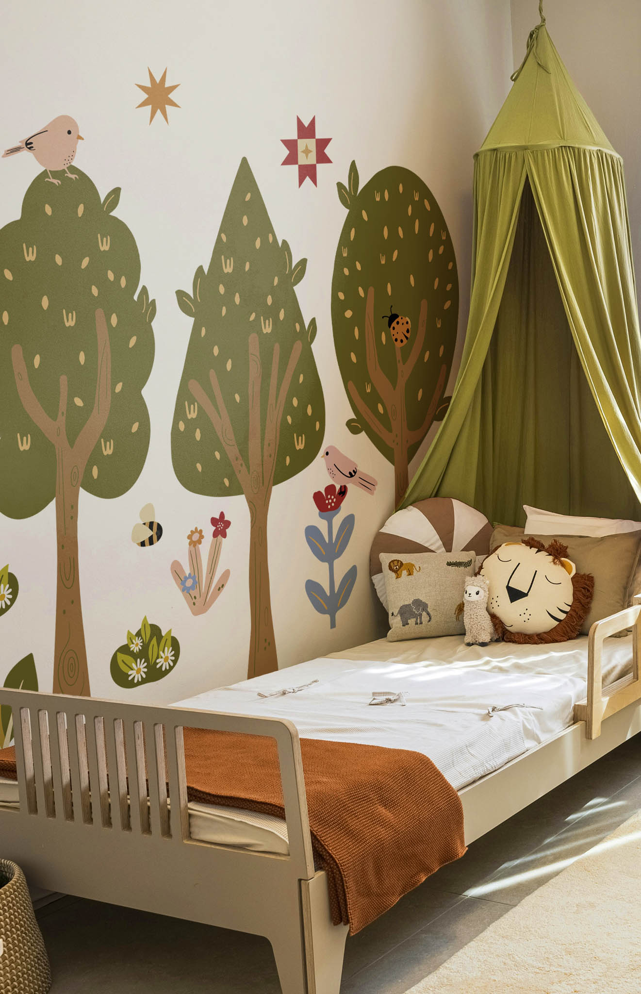 arbres sticker chambre